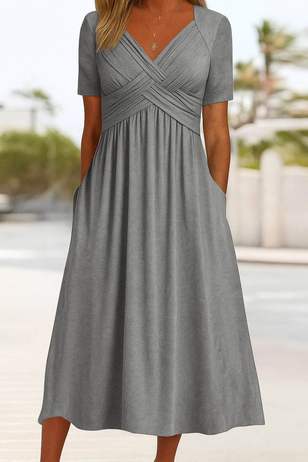 Elspeth – Elegant Flattering Dress