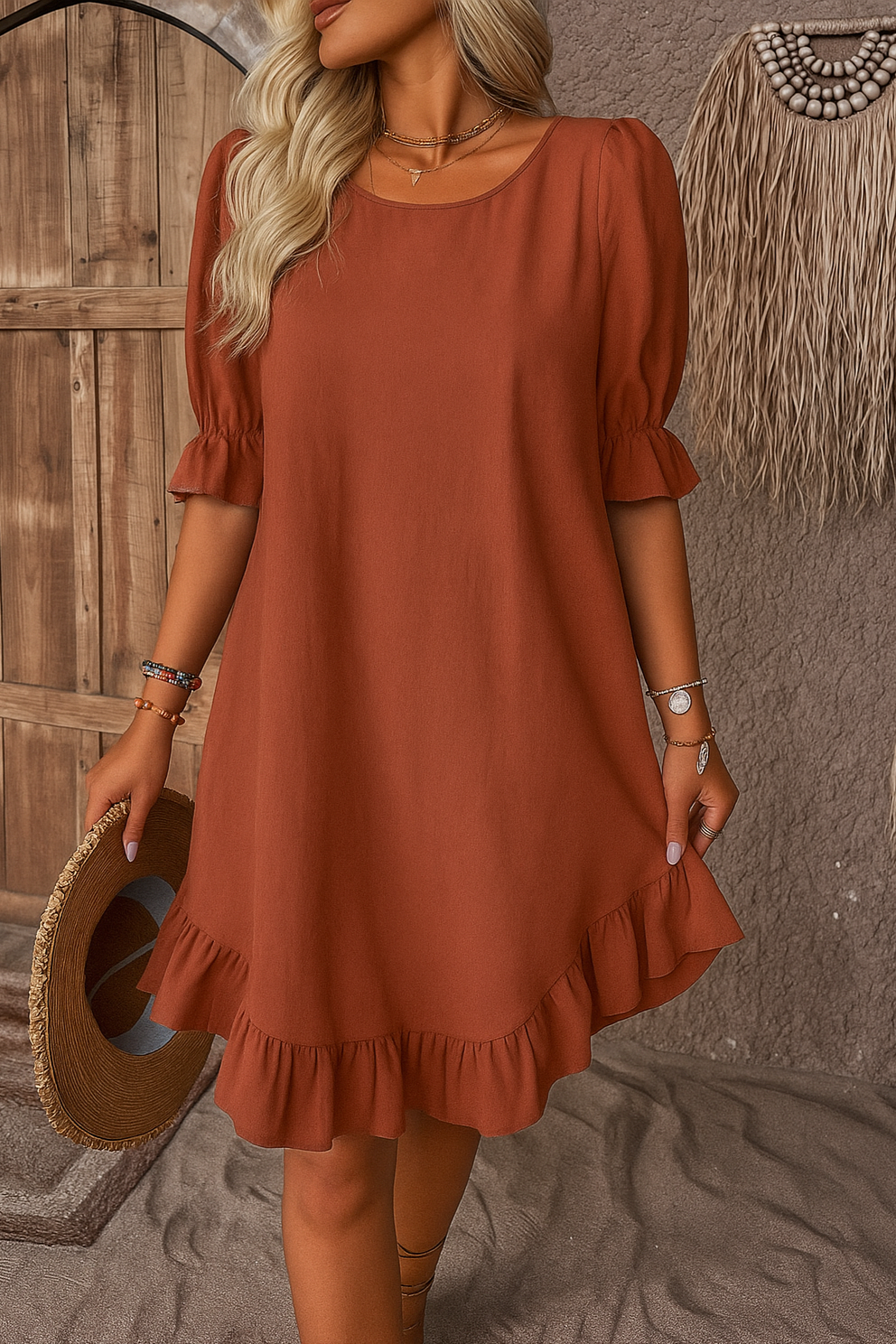 Desdemona – Retro Charm Midi Dress