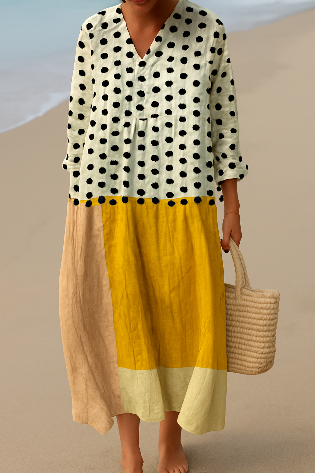 Artistically Inspired Dress – Natural Beauty That Captivates Attention