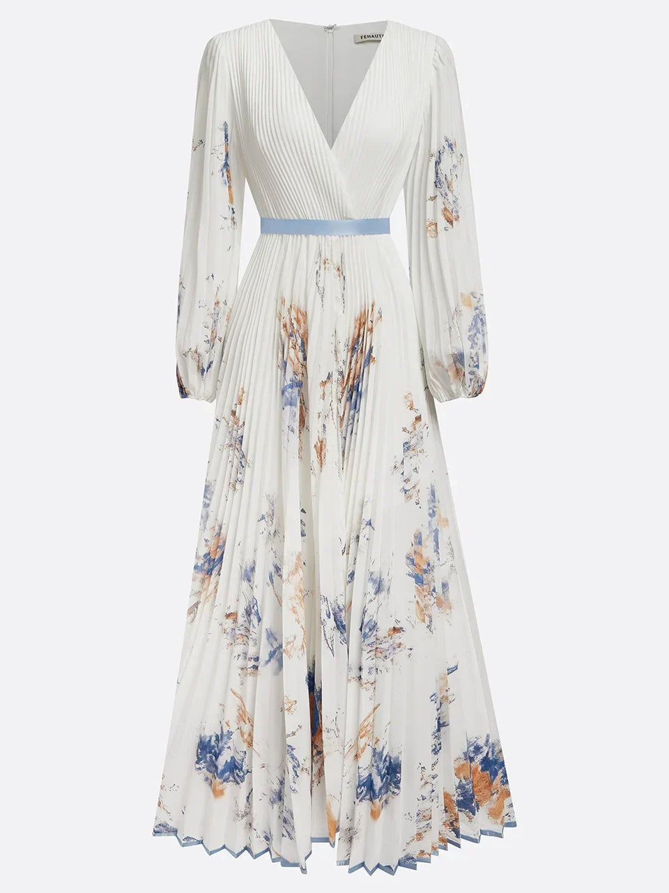 Vespera – Floral Patchwork Maxi Dress