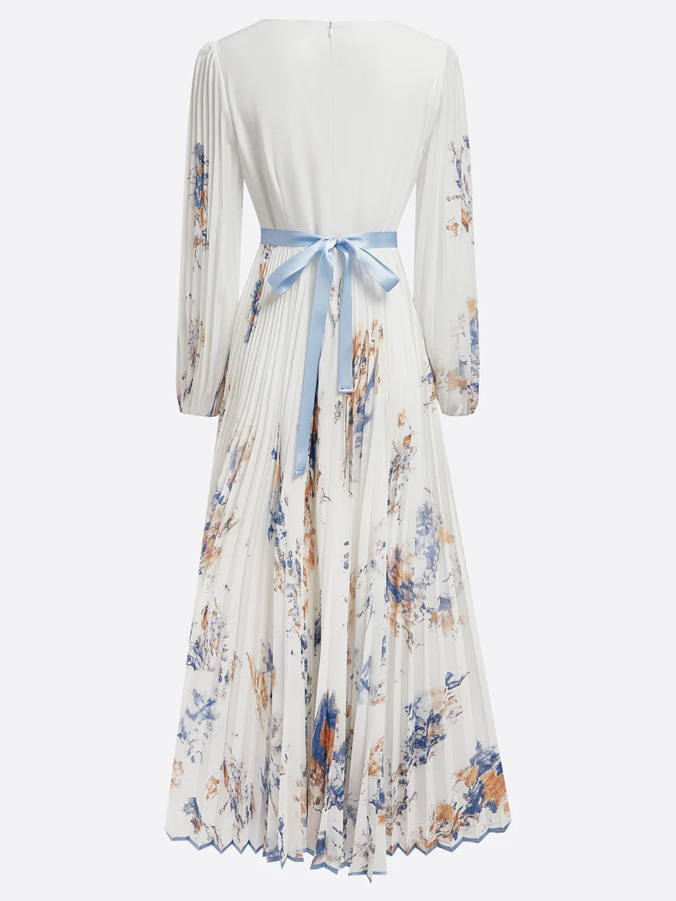 Vespera – Floral Patchwork Maxi Dress