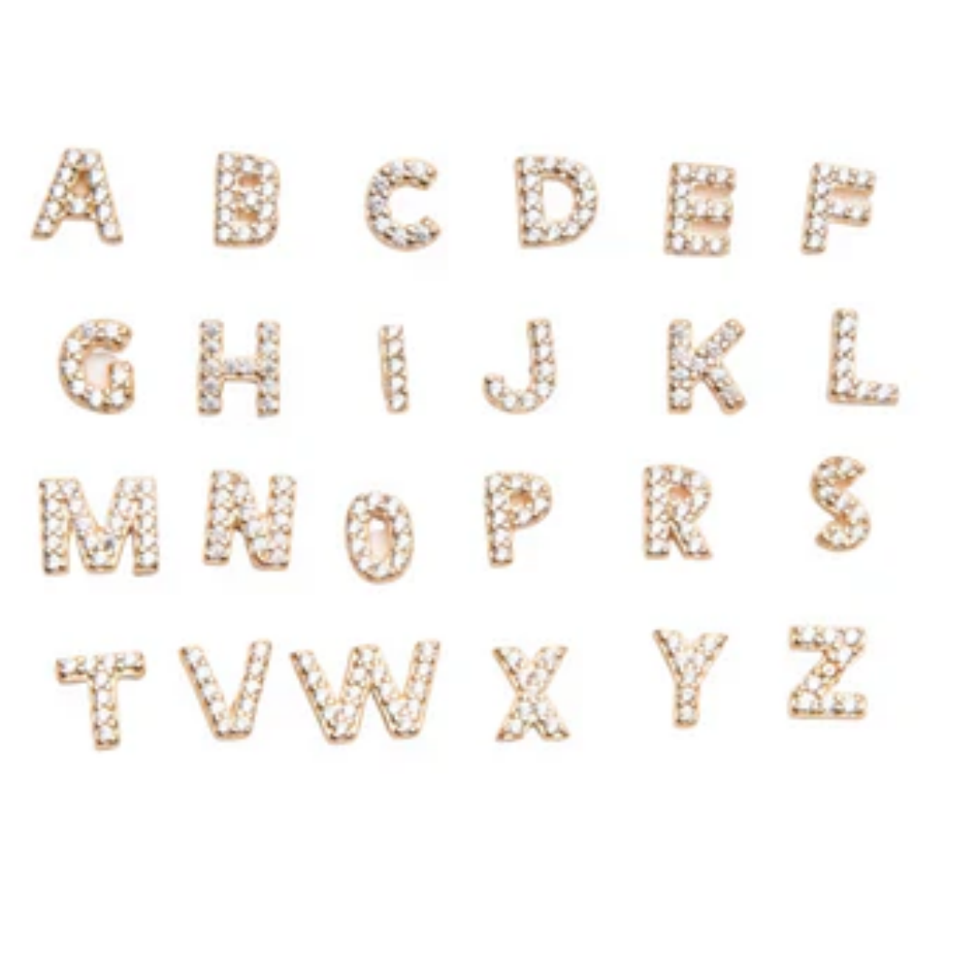 16K Gold Initial Earring 1pc That Lets You Carry Your Identity in Style