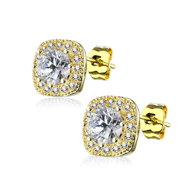 18K Gold Stud Earrings That Add Timeless Luxury & Turn Every Glance Into Admiration