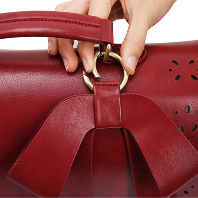 Philippa - Elegant Bow-Tie Satchel