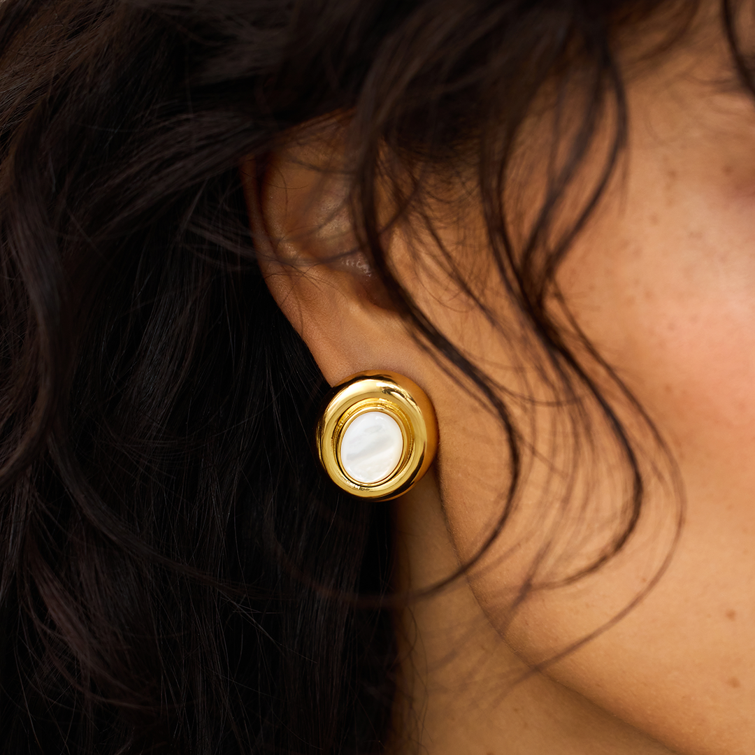 14K Gold Pearl Earrings That Add Elegant Detail & Makes You Unforgettable