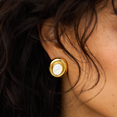 14K Gold Pearl Earrings That Add Elegant Detail & Makes You Unforgettable