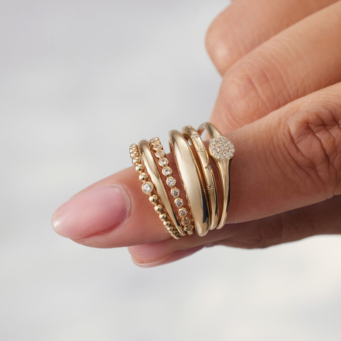 14K Gold Dome Ring That Make You Feel as Good as It Looks