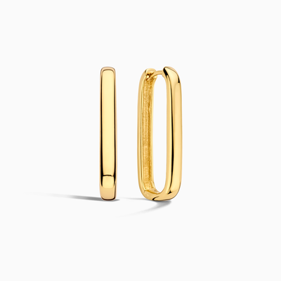 18K Gold Hoop Earrings That Radiate Confidence & Turn Every Glance Into Admiration