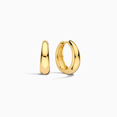 18K Gold Hoops That Embody Your Confident Style