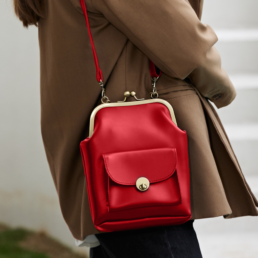 Persephone - Vintage Kiss-Lock Bag | Retro Chic Essential