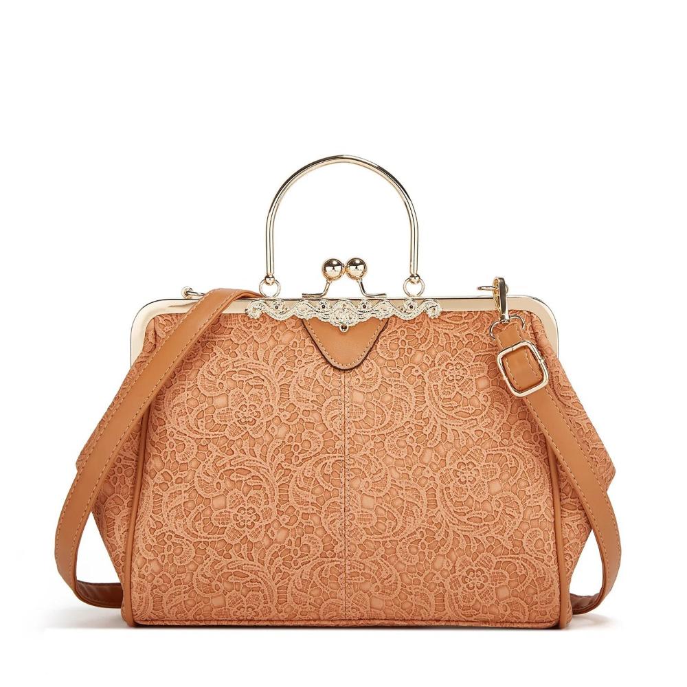 Lucretia - Vintage Kiss Lock Handbag