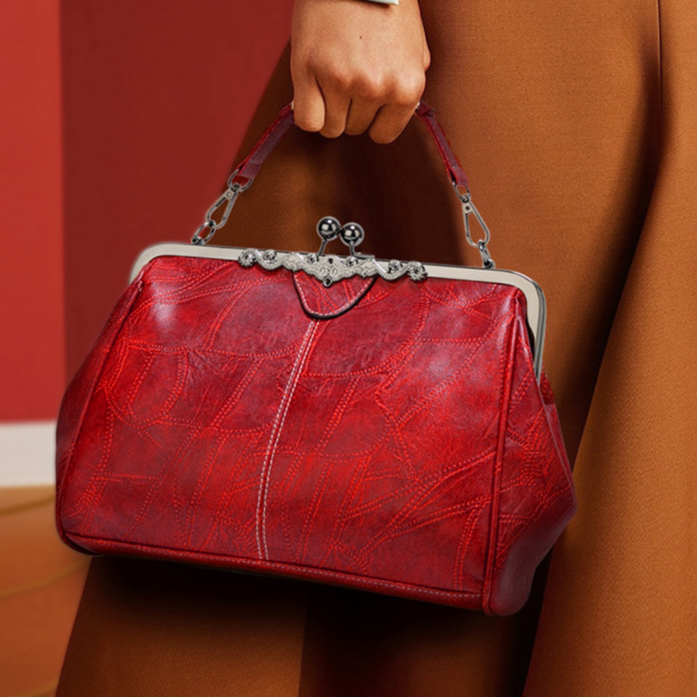 Lucretia - Vintage Kiss Lock Handbag