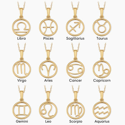 18K Gold Aquarius Necklace That Makes You Stand Out & Expect Compliments Everywhere