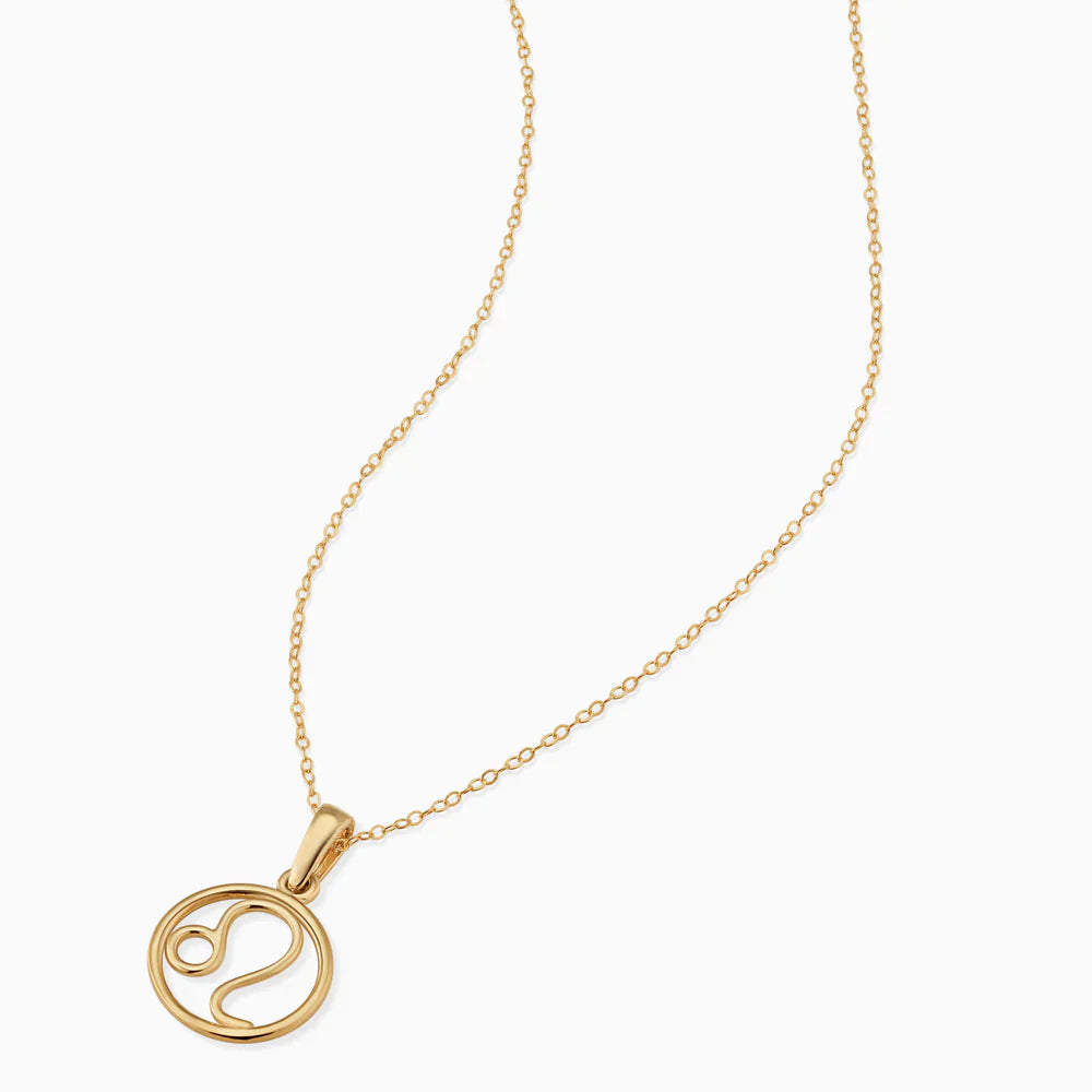 18K Gold Aquarius Necklace That Makes You Stand Out & Expect Compliments Everywhere