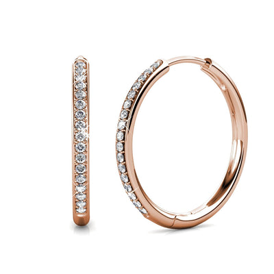 14k Gold  Hoops That Bring Shine to Any Outfit & Finish Your Look Perfectly