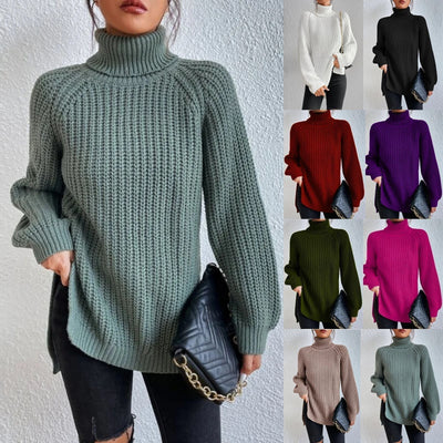Polo Collar Sweater – Sleek Warmth for Chilly Days