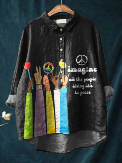 Capucine – Peace Art Shirt