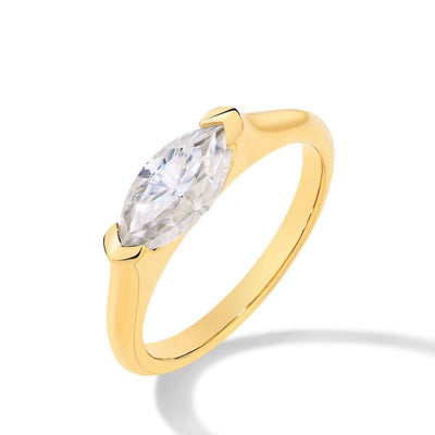 18K Gold Thin Ring That Speaks Subtle Sophistication & Turns Simplicity Into Style
