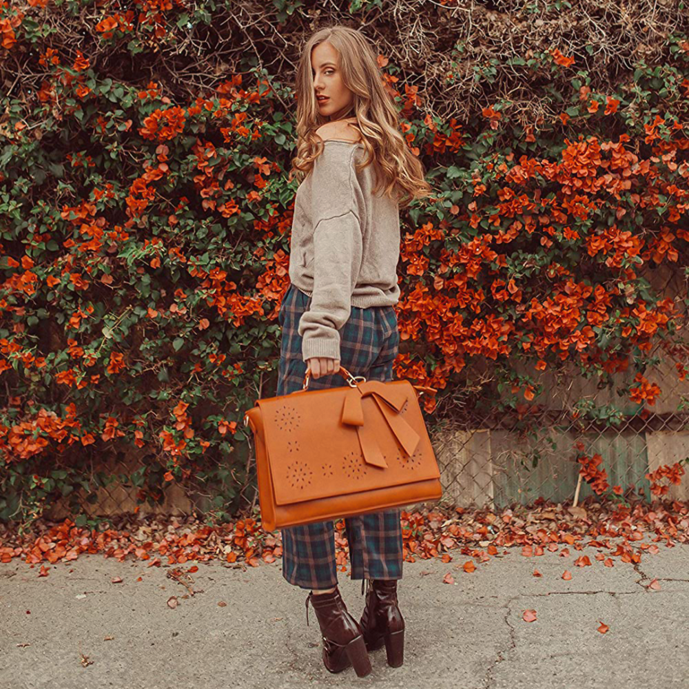 Philippa - Elegant Bow-Tie Satchel