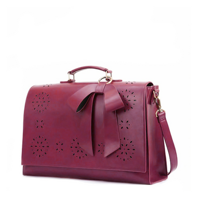 Philippa - Elegant Bow-Tie Satchel