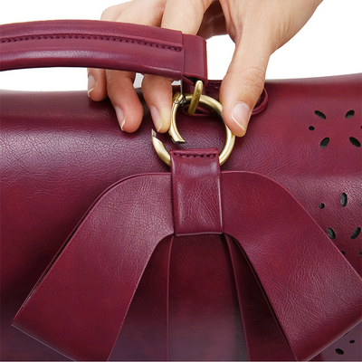 Philippa - Elegant Bow-Tie Satchel