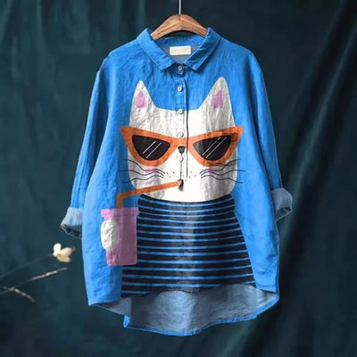 Jovana – Cat Art Shirt