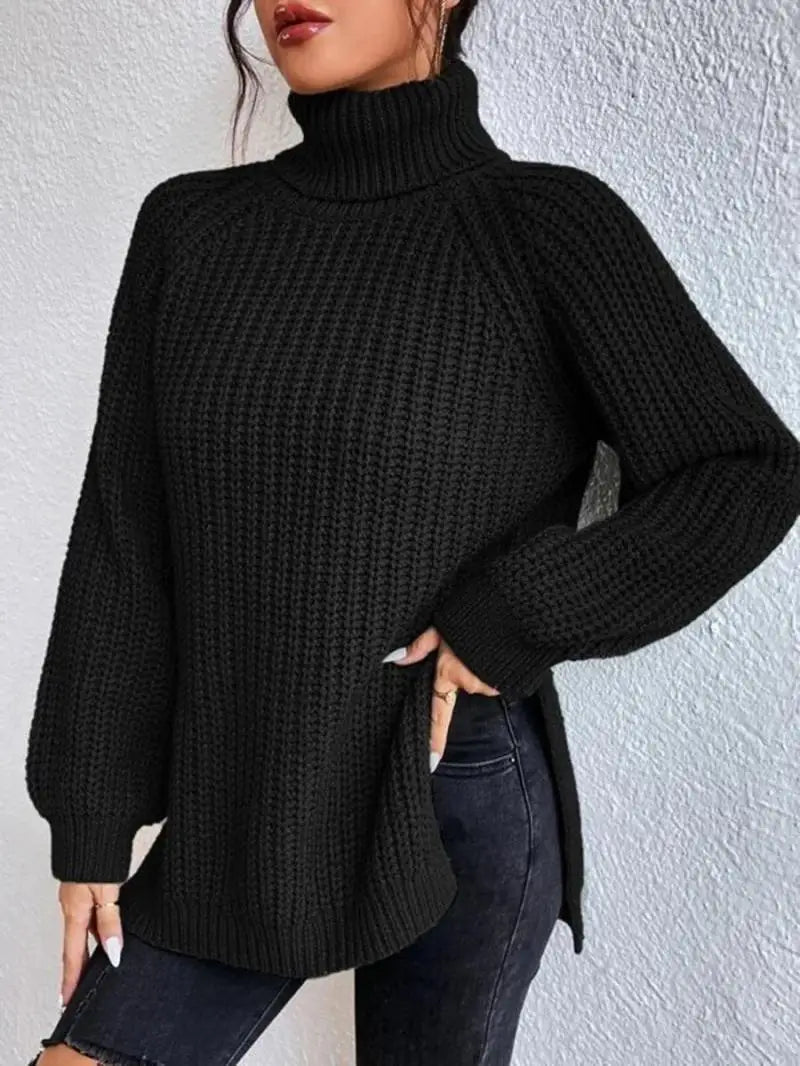 Polo Collar Sweater – Sleek Warmth for Chilly Days