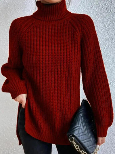 Polo Collar Sweater – Sleek Warmth for Chilly Days