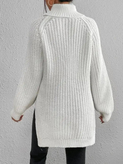 Polo Collar Sweater – Sleek Warmth for Chilly Days