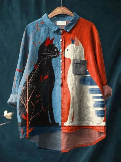 Jovana – Cat Art Shirt