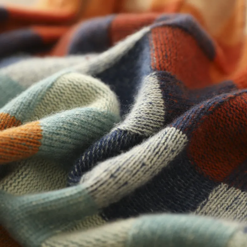 Checked Pattern Sweater – Express Creative Style with Confidence