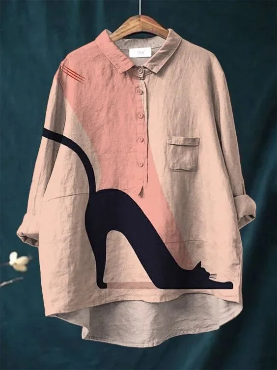 Jovana – Cat Art Shirt