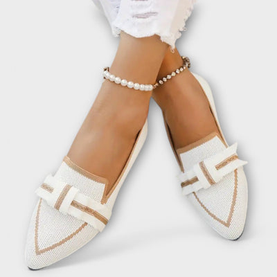 Soraya – Flat Women's Shoes with Knotted Design