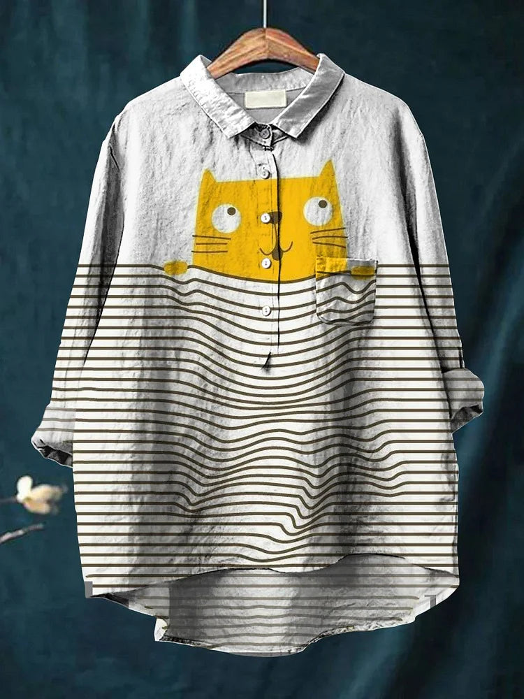 Jovana – Cat Art Shirt