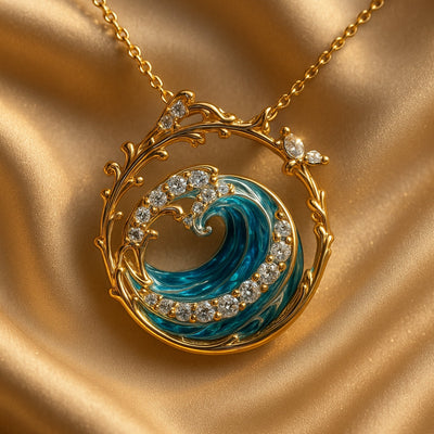 Ocean Wave Necklace That Lets You Carry the Sea’s Beauty Wherever You Go