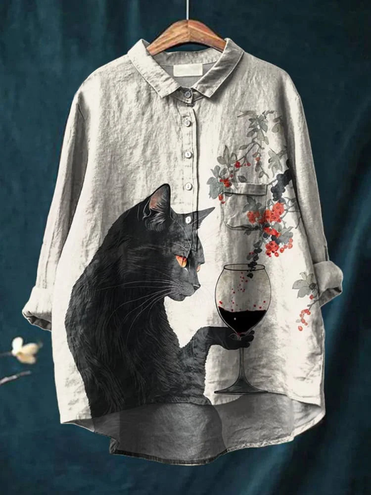 Jovana – Cat Art Shirt