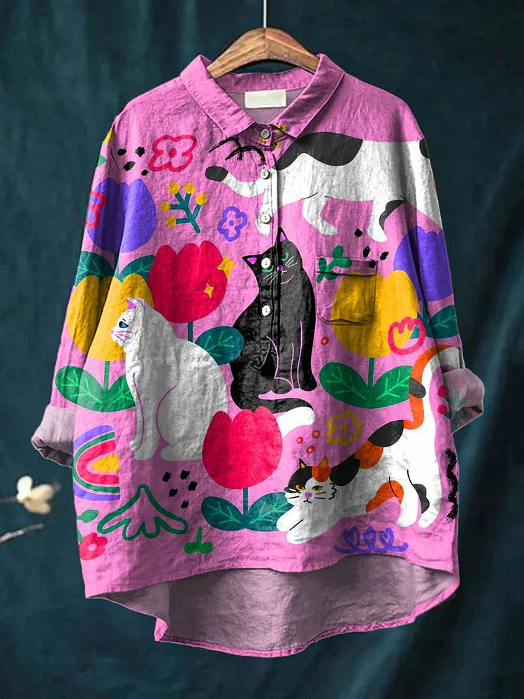 Jovana – Cat Art Shirt