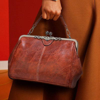 Lucretia - Vintage Kiss Lock Handbag
