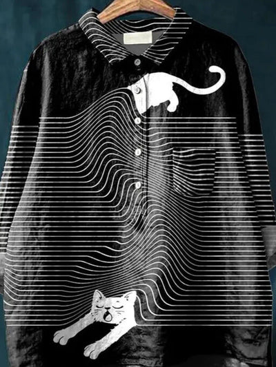 Leocadia – Cat Art Shirt