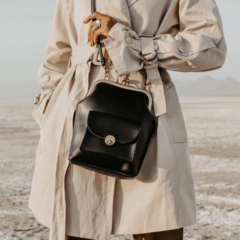Persephone - Vintage Kiss-Lock Bag | Retro Chic Essential
