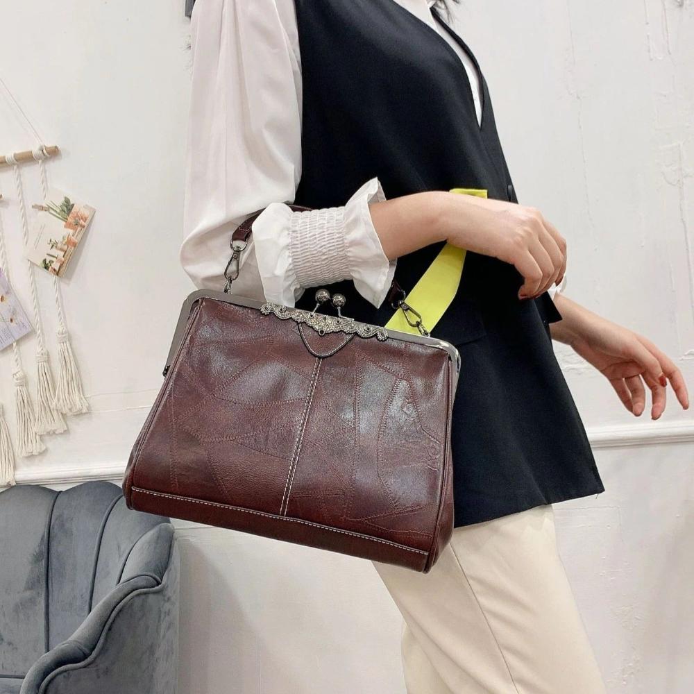 Lucretia - Vintage Kiss Lock Handbag