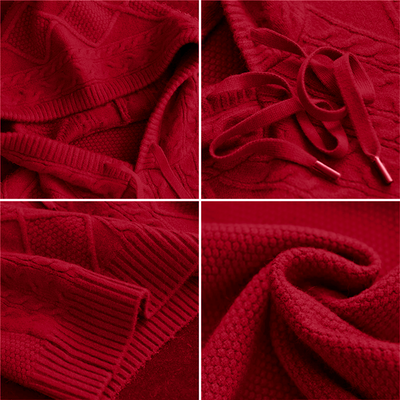 Cable Detail Hoodie – Relaxed Warmth with a Sophisticated Feel