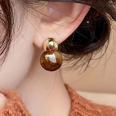 18K Gold Drop Earrings That Add Luxury to Every Look & Turn Heads Instantly