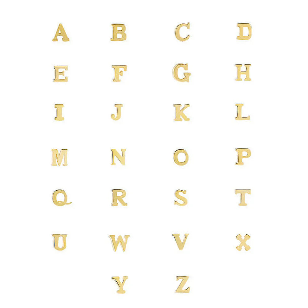 14k Gold Initial Bracelet That Embodies Your Personal Elegance & Lasting Impression