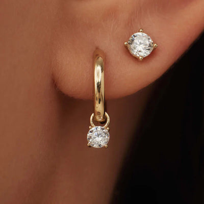 14K Gold Earring Set That Elevates Your Elegance & Earns You Endless Compliments
