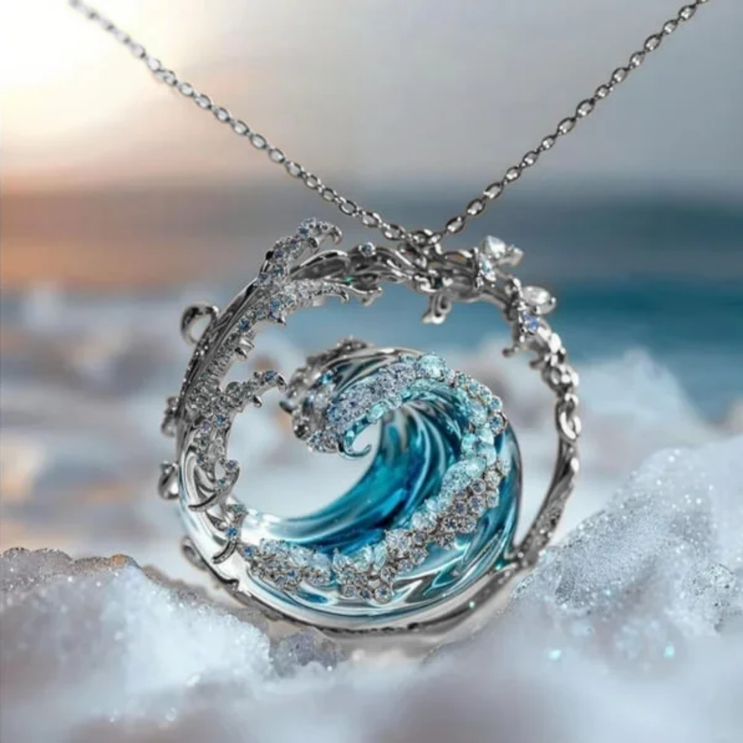 Ocean Wave Necklace That Lets You Carry the Sea’s Beauty Wherever You Go