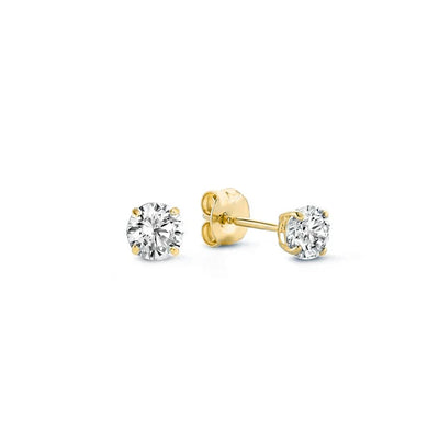 14k Gold Stud Earrings That Radiate Sophistication & Win Every Glance