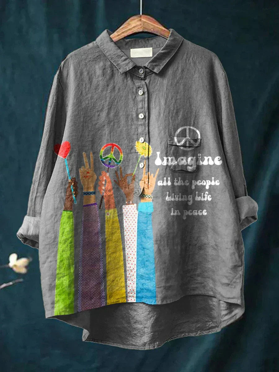 Capucine – Peace Art Shirt