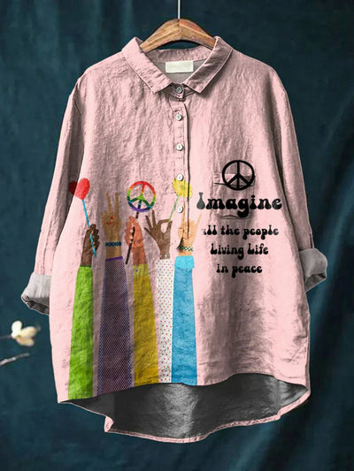 Capucine – Peace Art Shirt