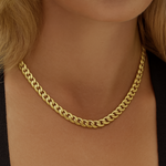 18K Gold Cuban Link Necklace That Turns Every Glance Into Admiration
